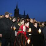 02.04.2019 Masłów. Droga Krzyżowa w rocznicę śmierci Jana Pawła II / Jarosław Kubalski / Radio Kielce