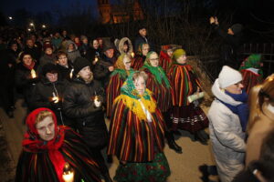 02.04.2019 Masłów. Droga Krzyżowa w rocznicę śmierci Jana Pawła II / Jarosław Kubalski / Radio Kielce