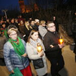 02.04.2019 Masłów. Droga Krzyżowa w rocznicę śmierci Jana Pawła II / Jarosław Kubalski / Radio Kielce