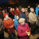 02.04.2019 Masłów. Droga Krzyżowa w rocznicę śmierci Jana Pawła II / Jarosław Kubalski / Radio Kielce