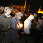 02.04.2019 Masłów. Droga Krzyżowa w rocznicę śmierci Jana Pawła II / Jarosław Kubalski / Radio Kielce