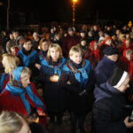 02.04.2019 Masłów. Droga Krzyżowa w rocznicę śmierci Jana Pawła II / Jarosław Kubalski / Radio Kielce