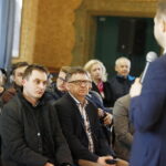 03.04.2019 Daleszyce. Wiceminister sprawiedliwości Patryk Jaki spotkał się z mieszkańcami / Jarosław Kubalski / Radio Kielce