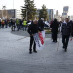 04.04.2019 Kielce. "Solidarność" manifestuje przed ŚUW / Jarosław Kubalski / Radio Kielce