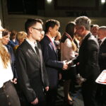 04.04.2019 Kielce. Najlepsi gimnazjaliści i uczniowie klasy ósmej w WDK.  Podsumowanie konkursów przedmiotowych / Jarosław Kubalski / Radio Kielce