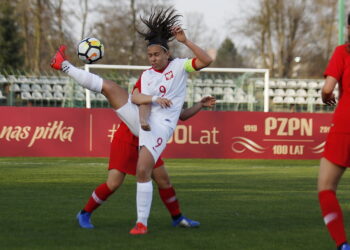 05.04.2019 Kielce. Turniej UEFA Development Cup.Piłka nożna kobiet. Mecz reprezentacji U16 Polska - Turcja / Jarosław Kubalski / Radio Kielce