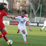 05.04.2019 Kielce. Turniej UEFA Development Cup.Piłka nożna kobiet. Mecz reprezentacji U16 Polska - Turcja / Jarosław Kubalski / Radio Kielce