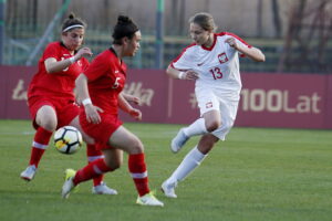 05.04.2019 Kielce. Turniej UEFA Development Cup.Piłka nożna kobiet. Mecz reprezentacji U16 Polska - Turcja / Jarosław Kubalski / Radio Kielce