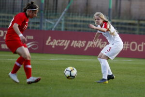 05.04.2019 Kielce. Turniej UEFA Development Cup.Piłka nożna kobiet. Mecz reprezentacji U16 Polska - Turcja / Jarosław Kubalski / Radio Kielce