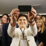 05.04.2019 Kielce. Wicepremier Beata Szydło prowadziła tweetup w sali konferencyjnej Filharmonii Świętokrzyskiej / Jarosław Kubalski / Radio Kielce