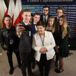 05.04.2019 Kielce. Wicepremier Beata Szydło prowadziła tweetup w sali konferencyjnej Filharmonii Świętokrzyskiej / Jarosław Kubalski / Radio Kielce