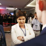 05.04.2019 Kielce. Wicepremier Beata Szydło prowadziła tweetup w sali konferencyjnej Filharmonii Świętokrzyskiej / Jarosław Kubalski / Radio Kielce