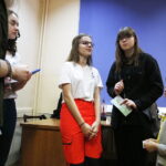 06.04.2019 Kielce. VI Liceum Ogólnokształcące im. Juliusza Słowackiego. Dzień otwarty / Jarosław Kubalski / Radio Kielce