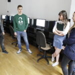 06.04.2019 Kielce. VI Liceum Ogólnokształcące im. Juliusza Słowackiego. Dzień otwarty / Jarosław Kubalski / Radio Kielce