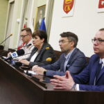 07.04.2019 Kielce. UM. Posiedzenie sztabu kryzysowego ws. strajku nauczycieli / Jarosław Kubalski / Radio Kielce