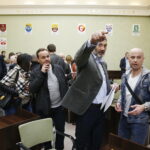 07.04.2019 Kielce. UM. Posiedzenie sztabu kryzysowego ws. strajku nauczycieli / Jarosław Kubalski / Radio Kielce