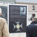 08.04.2019 Kielce. Rynek. Wystawa poświęcona zbrodni katyńskiej / Jarosław Kubalski / Radio Kielce