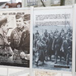 08.04.2019 Kielce. Rynek. Wystawa poświęcona zbrodni katyńskiej / Jarosław Kubalski / Radio Kielce