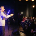 08.04.2019 Kielce. Teatr im. Stefana Żeromskiego - uroczyste spotkanie z okazji 15-lecia stowarzyszenia przyjaciół teatru Loża 3 / Jarosław Kubalski / Radio Kielce