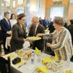 09.04.2019 Kielce. WDK. Wojewoda Agata Wojtyszek spotkała się przy świątecznym stole z przedstawicielami środowisk kombatanckich oraz działaczami opozycji antykomunistycznej / Jarosław Kubalski / Radio Kielce