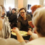 09.04.2019 Kielce. WDK. Wojewoda Agata Wojtyszek spotkała się przy świątecznym stole z przedstawicielami środowisk kombatanckich oraz działaczami opozycji antykomunistycznej / Jarosław Kubalski / Radio Kielce