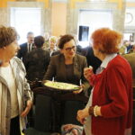 09.04.2019 Kielce. WDK. Wojewoda Agata Wojtyszek spotkała się przy świątecznym stole z przedstawicielami środowisk kombatanckich oraz działaczami opozycji antykomunistycznej / Jarosław Kubalski / Radio Kielce