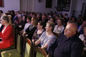 10.04.2019 Kielce. Pałacyk Tomasza Zielińskiego. Pieśniobranie z utworami Jacka Kaczmarskiego / Jarosław Kubalski / Radio Kielce