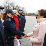 11.04.2019 Kielce. Przekazanie 13 radiowozów Komendzie Miejskiej Policji w Kielcach i komendom powiatowym / Jarosław Kubalski / Radio Kielce