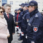 11.04.2019 Kielce. Przekazanie 13 radiowozów Komendzie Miejskiej Policji w Kielcach i komendom powiatowym / Jarosław Kubalski / Radio Kielce