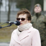 11.04.2019 Kielce. Przekazanie 13 radiowozów Komendzie Miejskiej Policji w Kielcach i komendom powiatowym. Wojewoda Agata Wojtyszek / Jarosław Kubalski / Radio Kielce