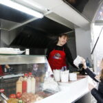 12.04.2019 Kielce. Foodtrucki na ulicy Sienkiewicza / Jarosław Kubalski / Radio Kielce