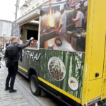 12.04.2019 Kielce. Foodtrucki na ulicy Sienkiewicza / Jarosław Kubalski / Radio Kielce