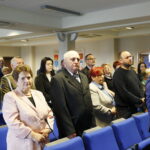 12.04.2019 Kielce. Starostwo powiatowe. Wręczenie medali "Za zasługi dla obronności kraju rodzicom żołnierzy / Jarosław Kubalski / Radio Kielce