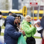 12.04.2019 Kielce. Uczniowie manifestowali poparcie dla strajkujących nauczycieli przed ŚUW / Jarosław Kubalski / Radio Kielce