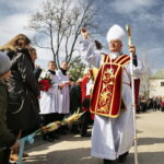 14.04.2014 Kielce. Niedziela Palmowa. Biskup Jan Piotrowski / Jarosław Kubalski / Radio Kielce
