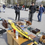 14.04.2019 Kielce. Pchli targ na parkingu przy stadionie Korony / Jarosław Kubalski / Radio Kielce