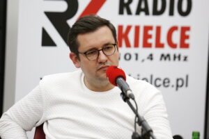 14.04.2019 Radio Kielce. Studio Polityczne. Mateusz Żukowski - Nowoczesna / Jarosław Kubalski / Radio Kielce