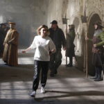 15.04.2019 Wąchock. Klasztor. Plan zdjęciowy serialu filmowego "Korona Królów" / Jarosław Kubalski / Radio Kielce