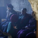 15.04.2019 Wąchock. Klasztor. Plan zdjęciowy serialu filmowego "Korona Królów" / Jarosław Kubalski / Radio Kielce