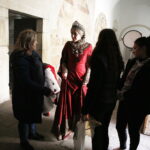 15.04.2019 Wąchock. Klasztor. Plan zdjęciowy serialu filmowego "Korona Królów" / Jarosław Kubalski / Radio Kielce