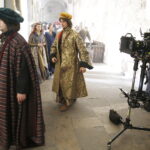 15.04.2019 Wąchock. Klasztor. Plan zdjęciowy serialu filmowego "Korona Królów" / Jarosław Kubalski / Radio Kielce