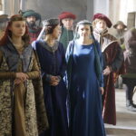 15.04.2019 Wąchock. Klasztor. Plan zdjęciowy serialu filmowego "Korona Królów" / Jarosław Kubalski / Radio Kielce