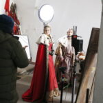 15.04.2019 Wąchock. Klasztor. Plan zdjęciowy serialu filmowego "Korona Królów" / Jarosław Kubalski / Radio Kielce