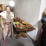 15.04.2019 Wąchock. Klasztor. Plan zdjęciowy serialu filmowego "Korona Królów" / Jarosław Kubalski / Radio Kielce