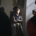 15.04.2019 Wąchock. Klasztor. Plan zdjęciowy serialu filmowego "Korona Królów" / Jarosław Kubalski / Radio Kielce