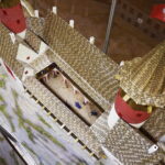 17.04.2019 Chęciny. Niemczówka. Makieta zamku chęcińskiego / Jarosław Kubalski / Radio Kielce