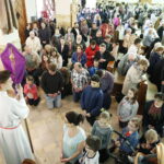 19.04.2019 Kielce. Droga Krzyżowa w kościele pw. św. Jadwigi Królowej / Jarosław Kubalski / Radio Kielce