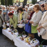 20.04.2019 Kielce. Święta Wielkanocne. Święcenie pokarmów przed katedrą / Jarosław Kubalski / Radio Kielce