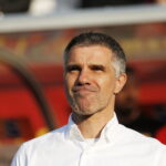 22.04.2019 Kielce. LOTTO Ekstraklasa. Mecz Korona Kielce - Śląsk Wrocław. Trener Korony Gino Lettieri / Jarosław Kubalski / Radio Kielce