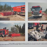 Wystawa zdjęć „Polska solidarna w Europie. Polscy strażacy w Szwecji” / Mateusz Kaczmarczyk / Radio Kielce